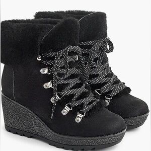 J Crew Nordic Wedge Boots